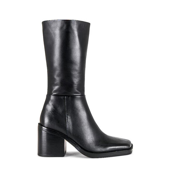 Tony Bianco Prestige Bootblack leather size 7 New $300 msrp
